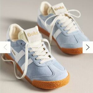 Carolina Blue Gola Sneakers